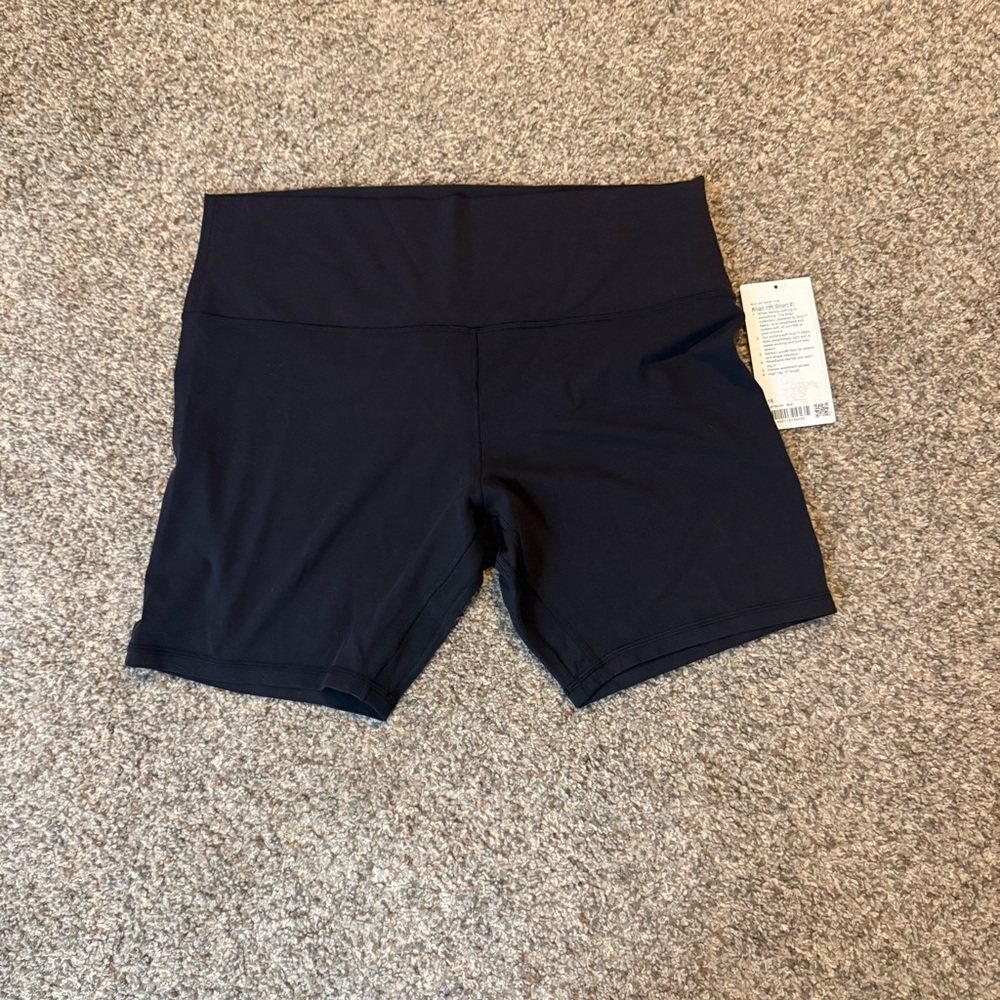 Lululemon Align HR Short 8" black size 18
